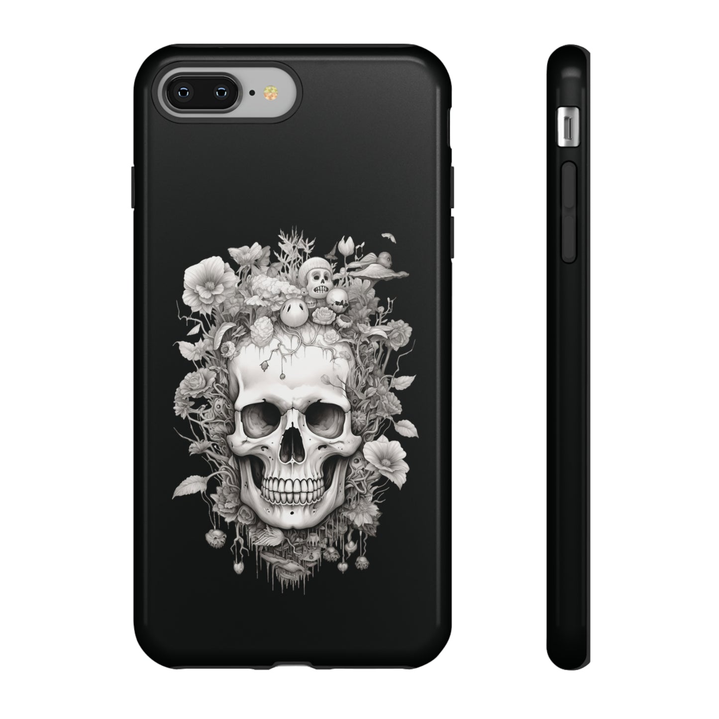 Memento Mori Floral Fusion | Tough Case