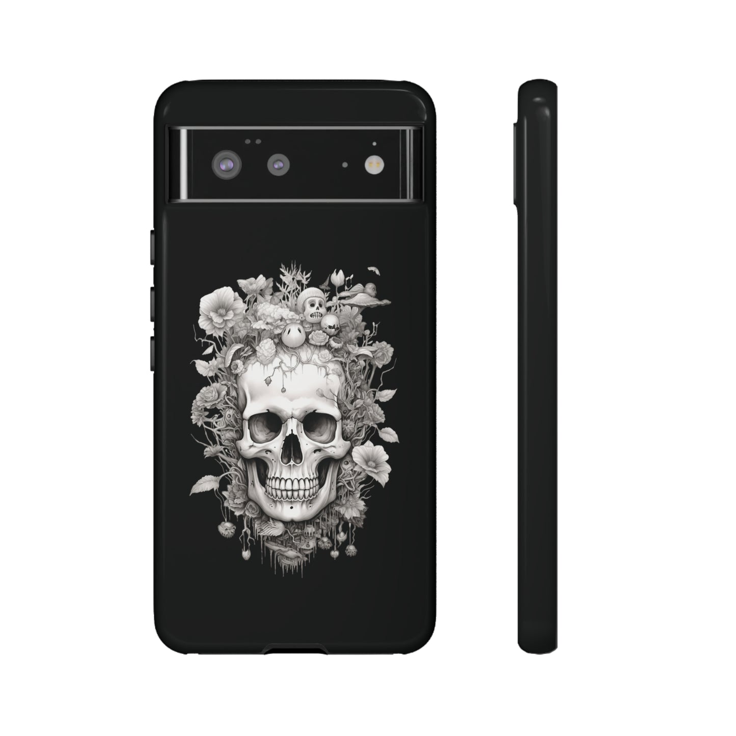 Memento Mori Floral Fusion | Tough Case