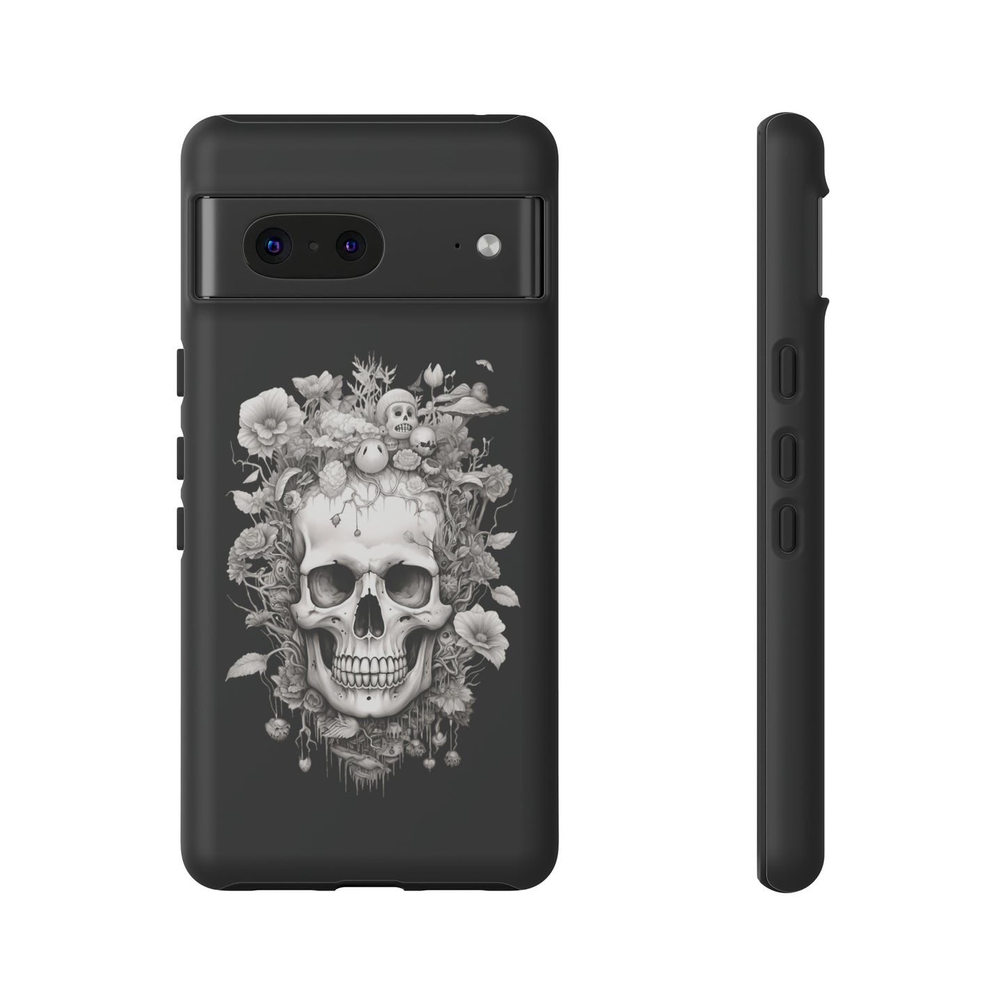 Memento Mori Floral Fusion | Tough Case