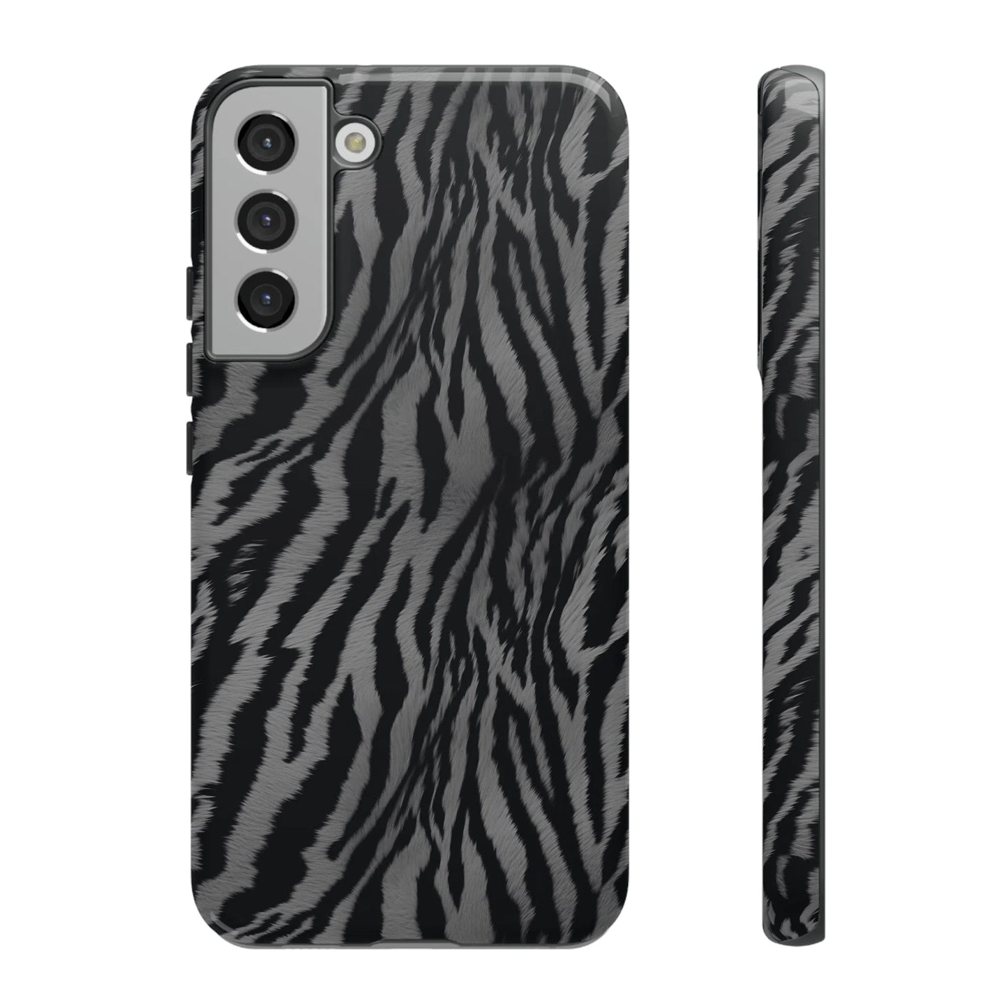 Monochrome Majesty: Tiger Print | Tough Case