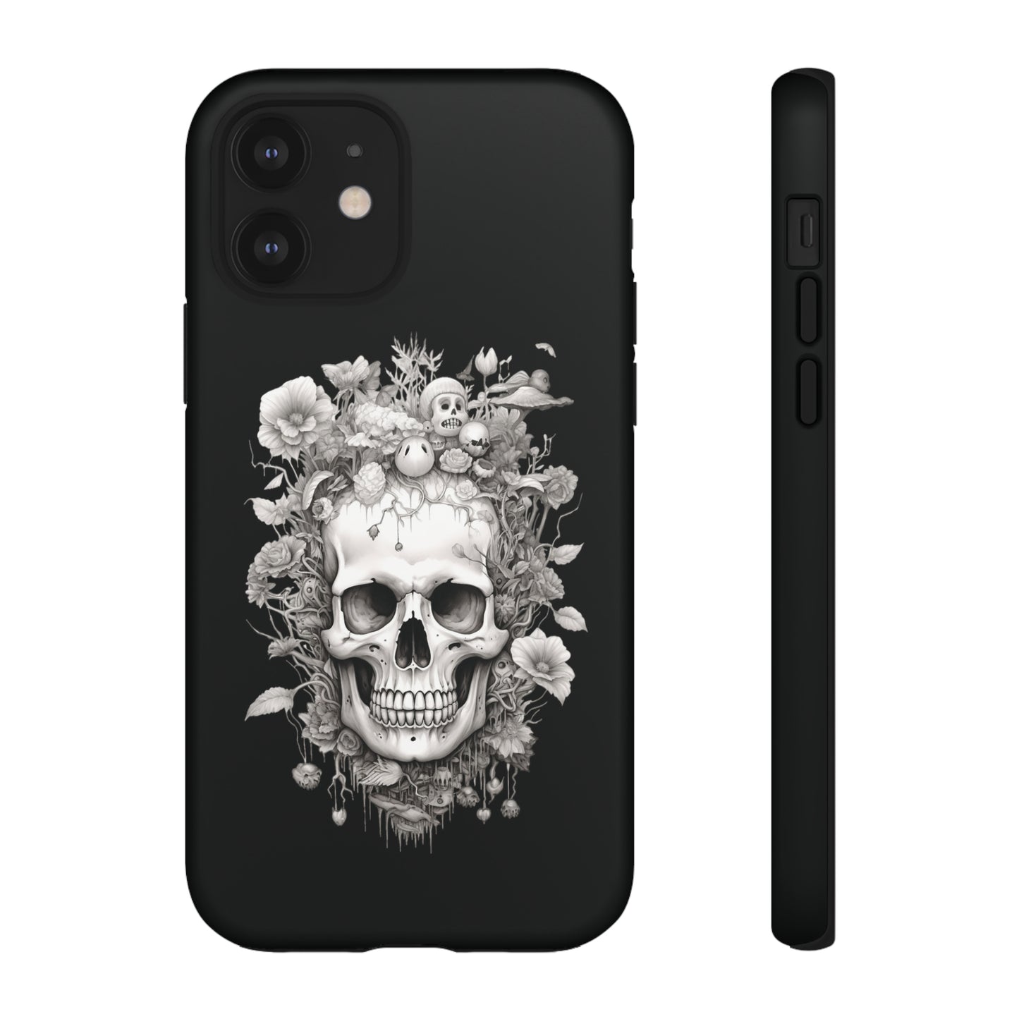 Memento Mori Floral Fusion | Tough Case