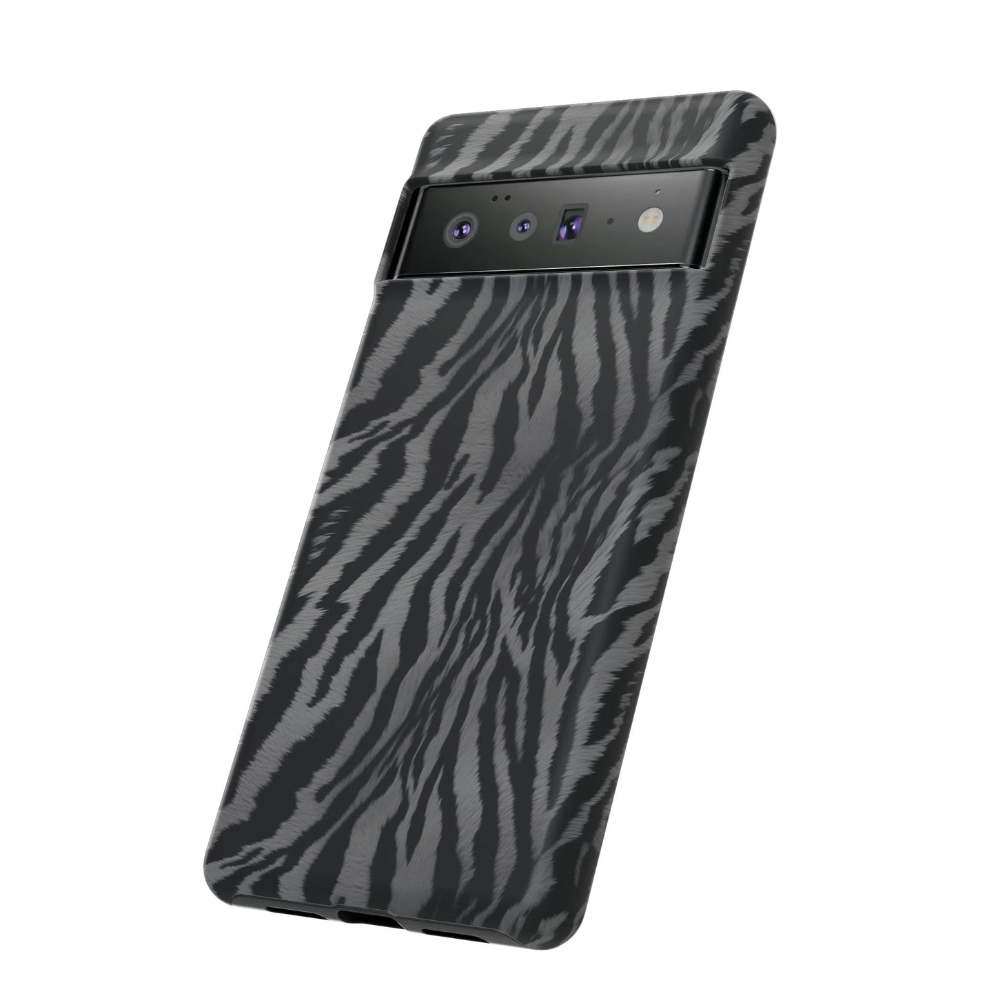 Monochrome Majesty: Tiger Print | Tough Case