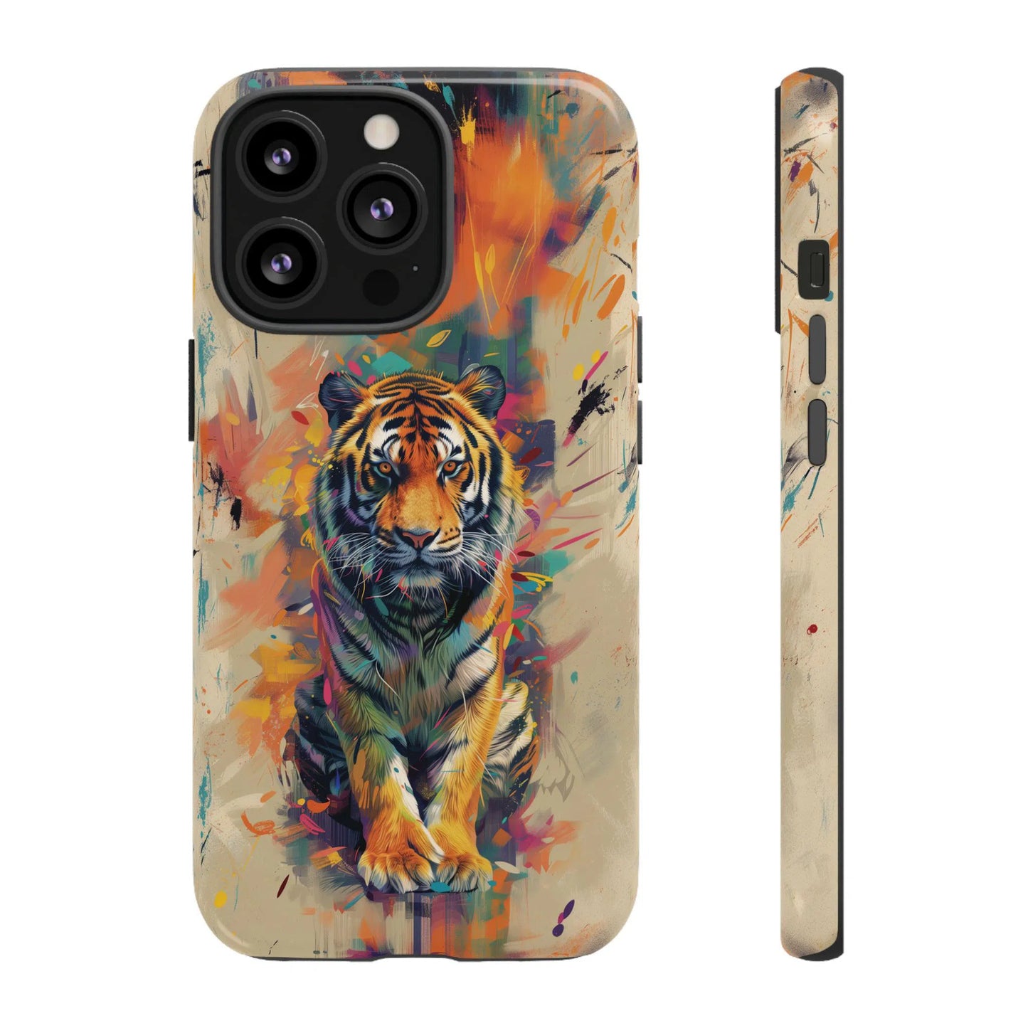 Tiger's Essence: Abstract Art | Tough Case