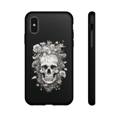 Memento Mori Floral Fusion | Tough Case