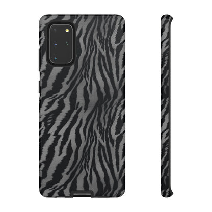 Monochrome Majesty: Tiger Print | Tough Case