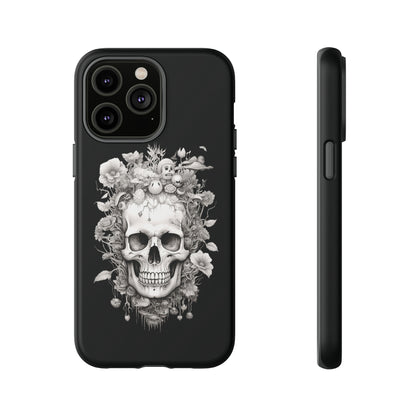 Memento Mori Floral Fusion | Tough Case