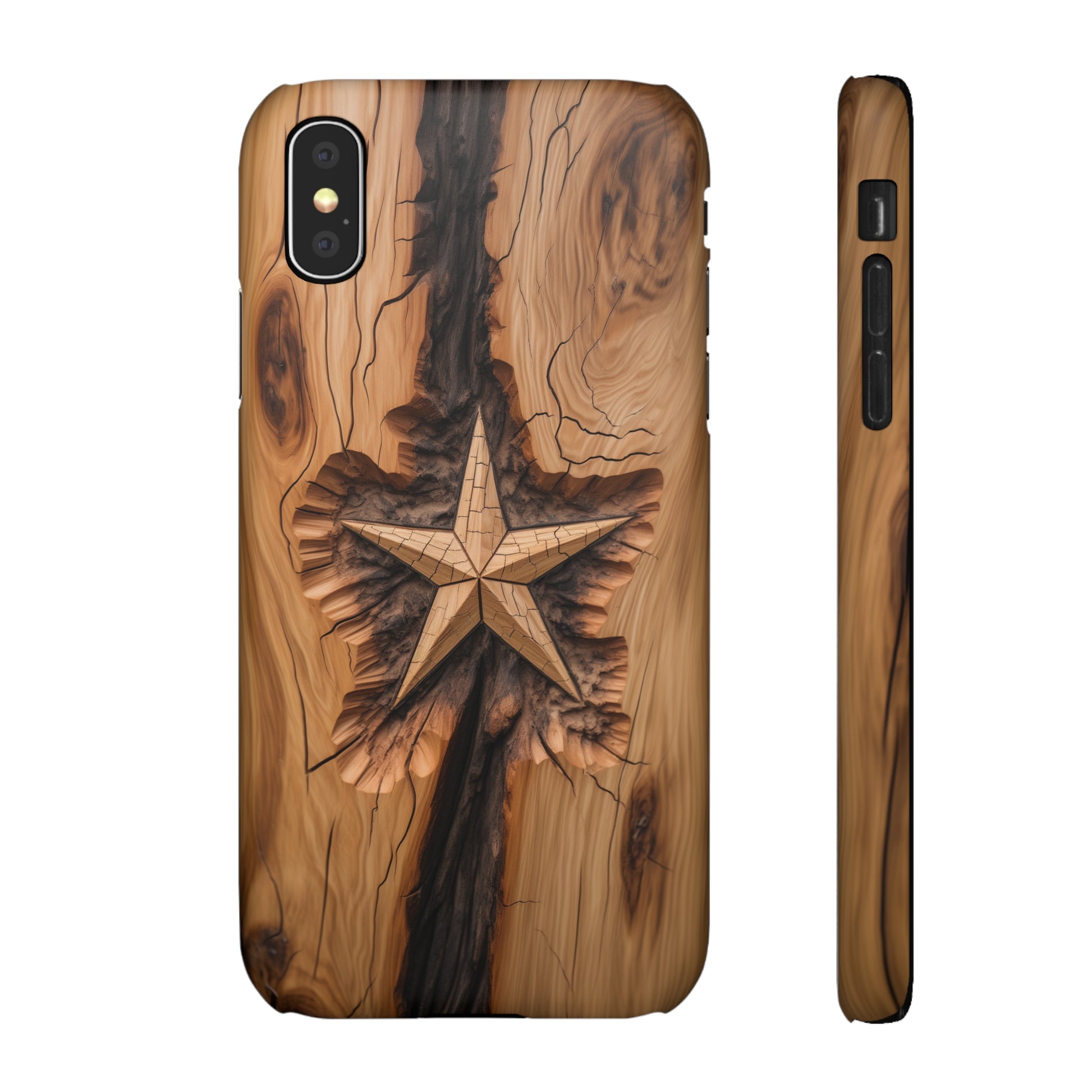 Timber Star | Snap Case
