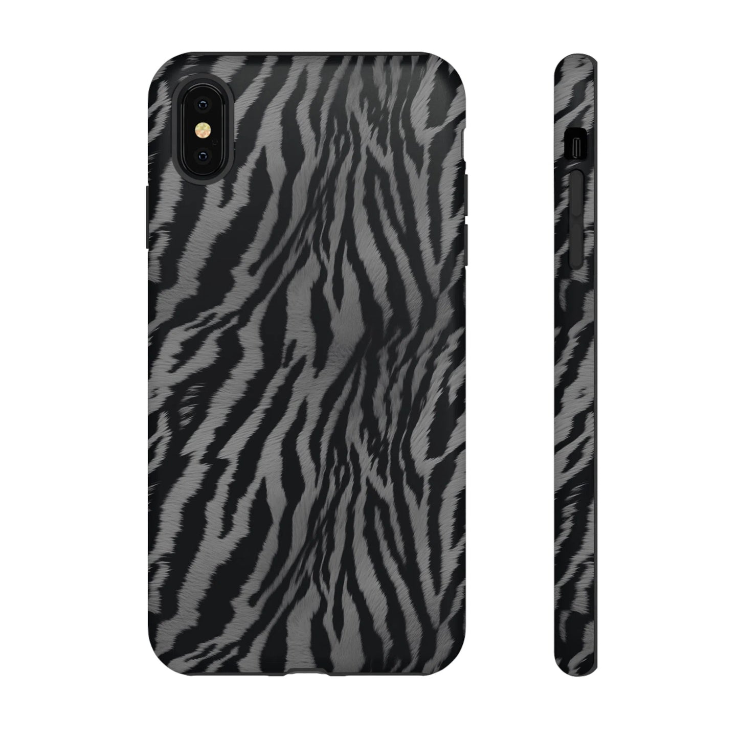 Monochrome Majesty: Tiger Print | Tough Case