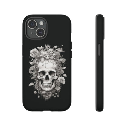 Memento Mori Floral Fusion | Tough Case