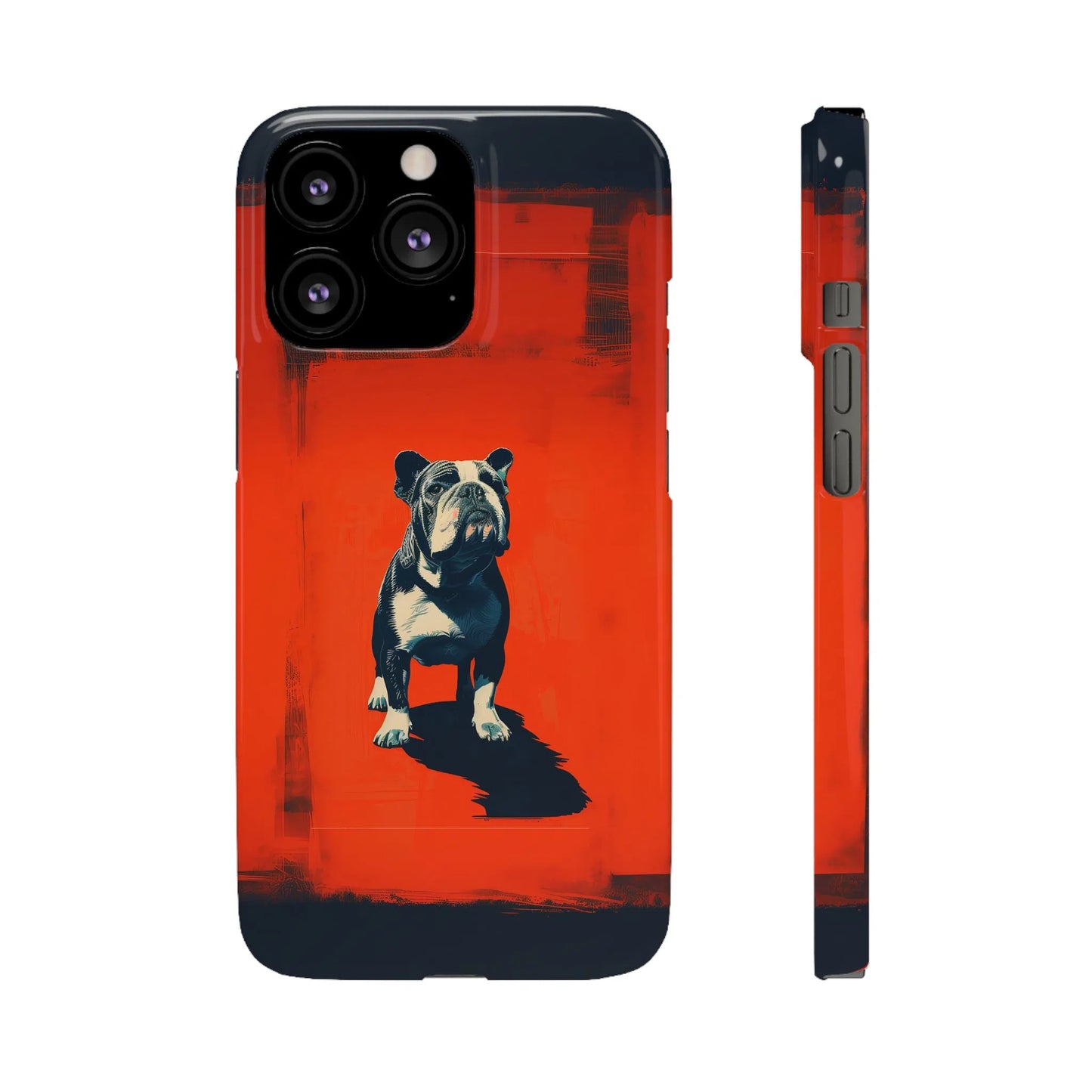 Canine Cool: The Bulldog Statement | Snap Case