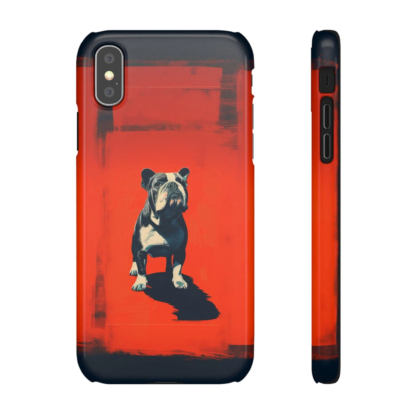 Canine Cool: The Bulldog Statement | Snap Case