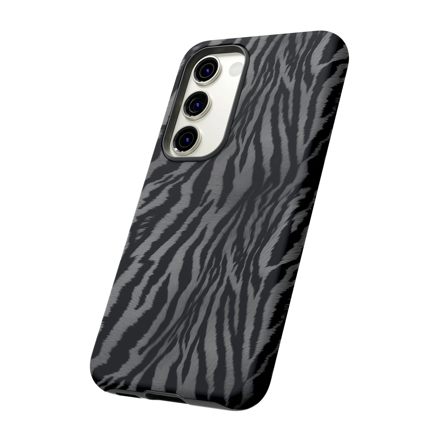 Monochrome Majesty: Tiger Print | Tough Case