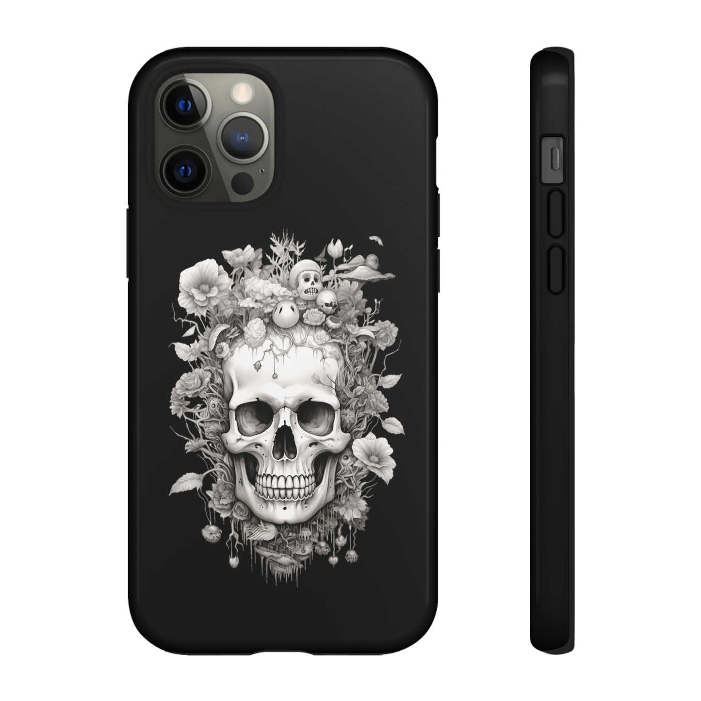 Memento Mori Floral Fusion | Tough Case