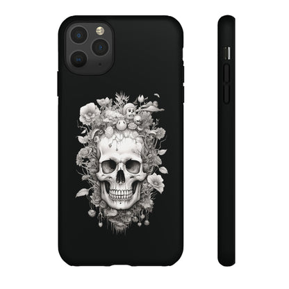 Memento Mori Floral Fusion | Tough Case