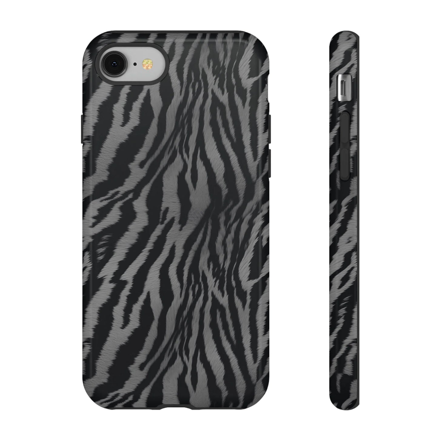 Monochrome Majesty: Tiger Print | Tough Case