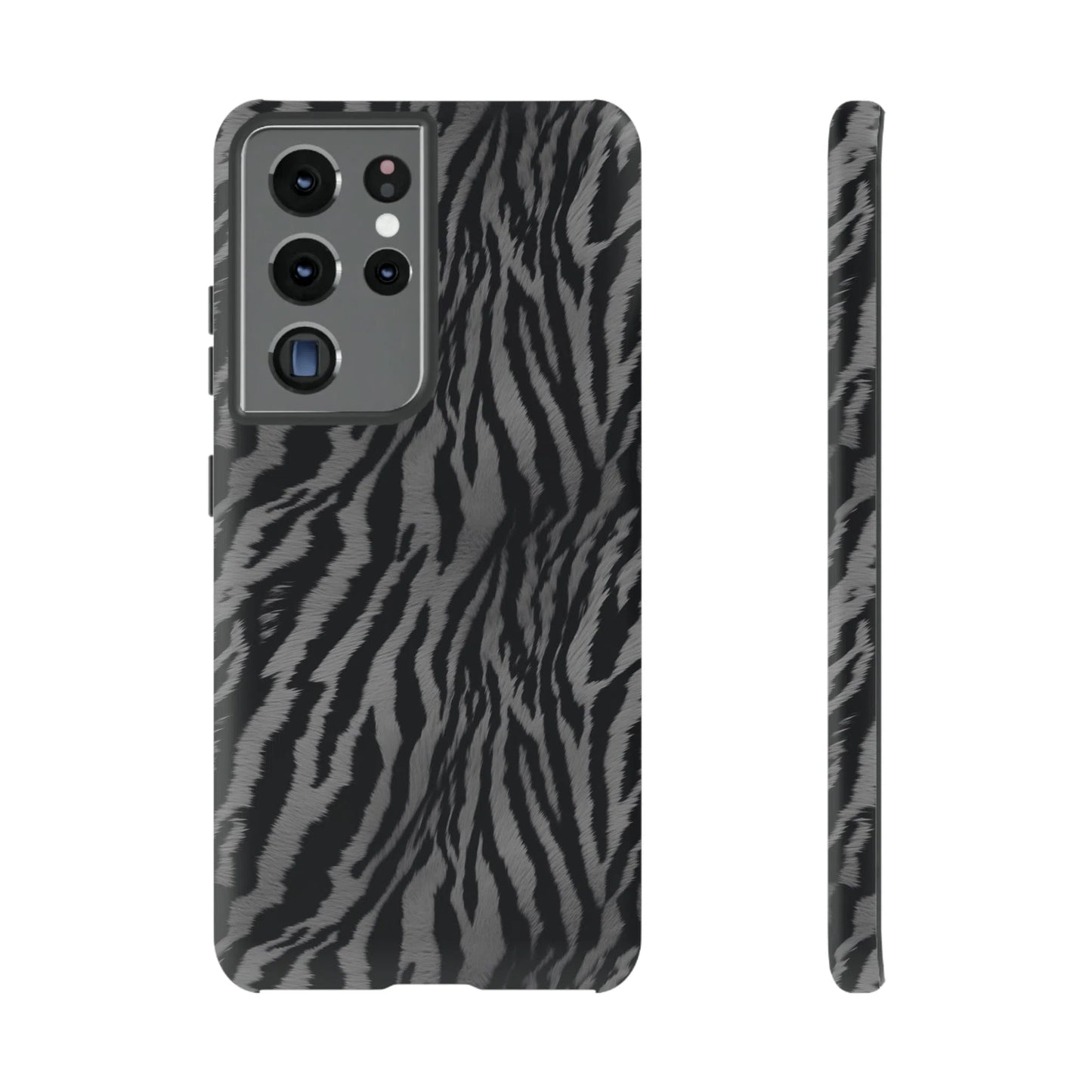 Monochrome Majesty: Tiger Print | Tough Case