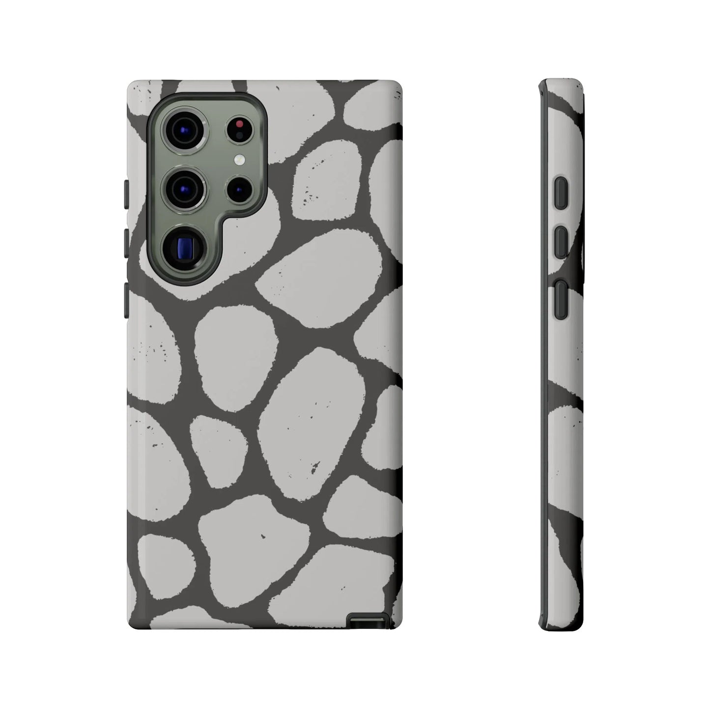 Safari Chic: Stone Giraffe Print | Tough Case