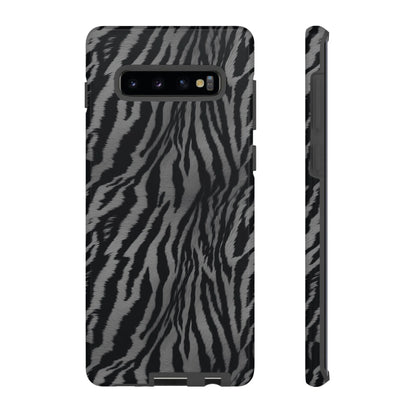 Monochrome Majesty: Tiger Print | Tough Case