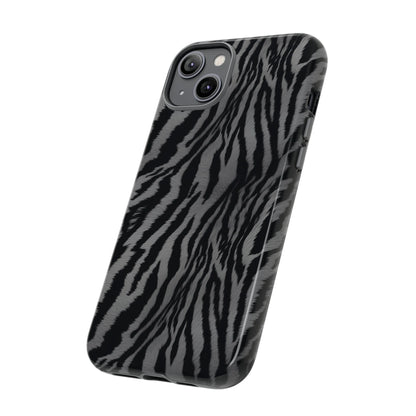 Monochrome Majesty: Tiger Print | Tough Case