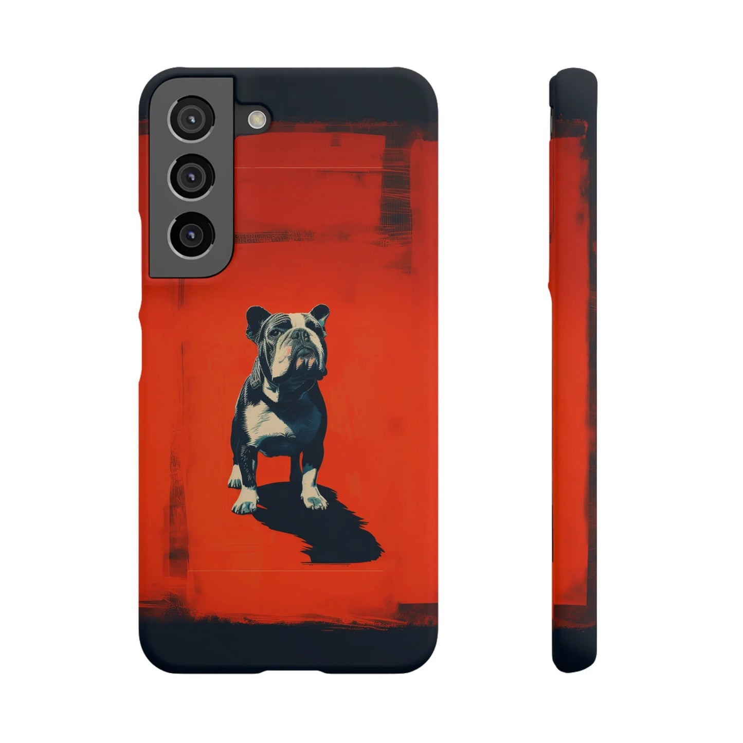 Canine Cool: The Bulldog Statement | Snap Case