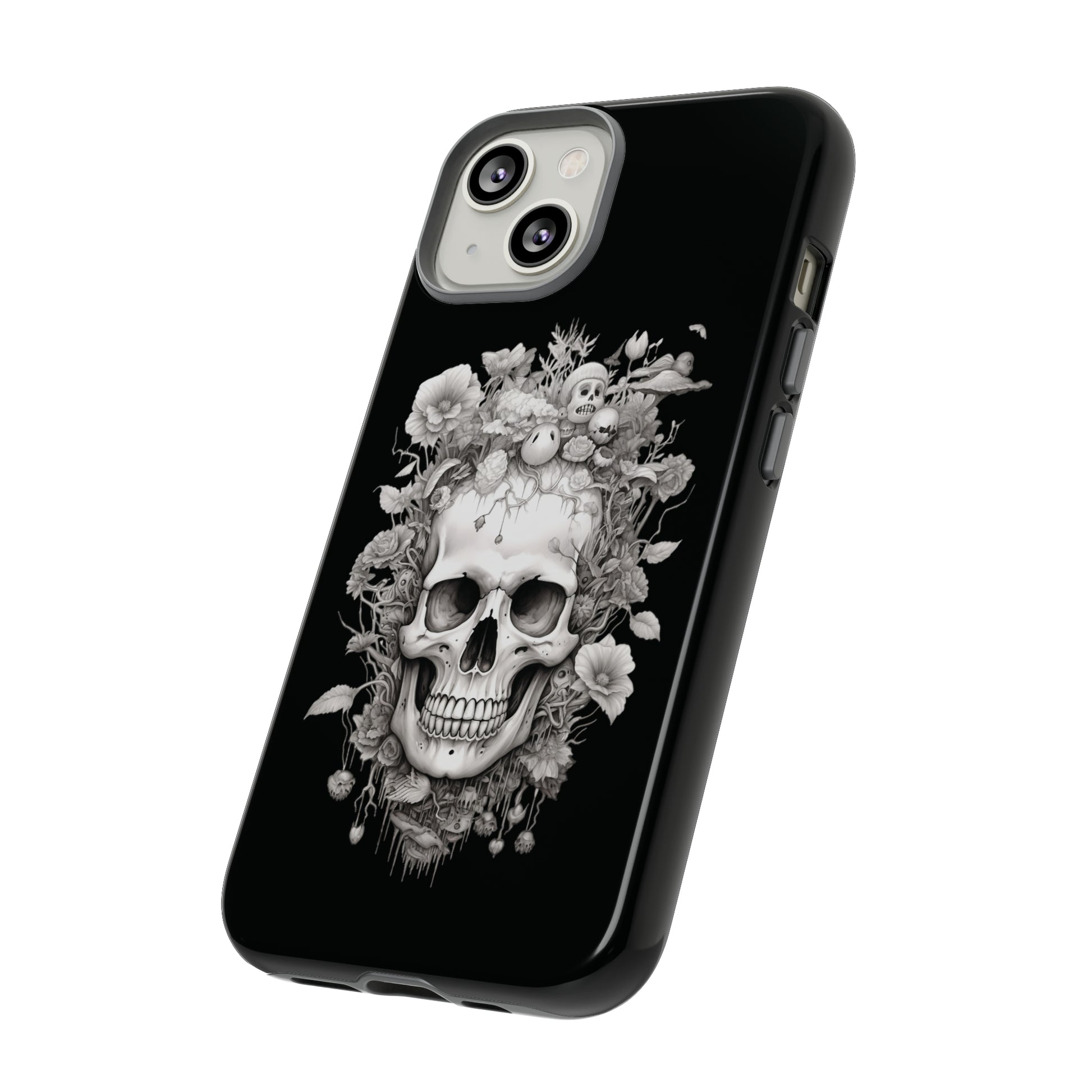 Memento Mori Floral Fusion | Tough Case