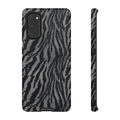 Monochrome Majesty: Tiger Print | Tough Case