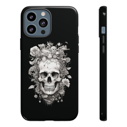 Memento Mori Floral Fusion | Tough Case