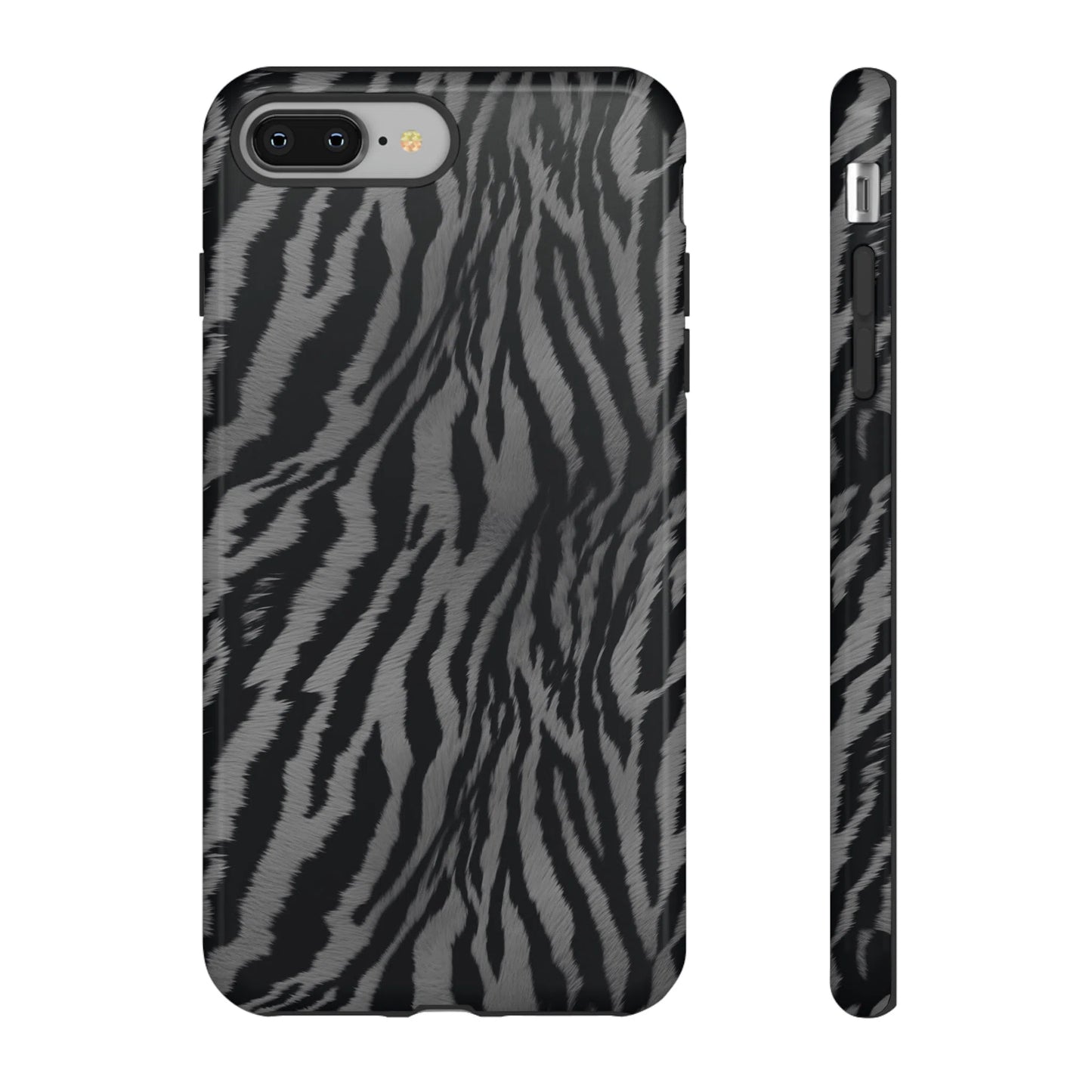 Monochrome Majesty: Tiger Print | Tough Case