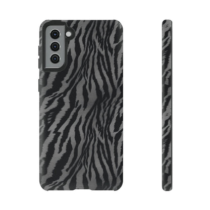 Monochrome Majesty: Tiger Print | Tough Case