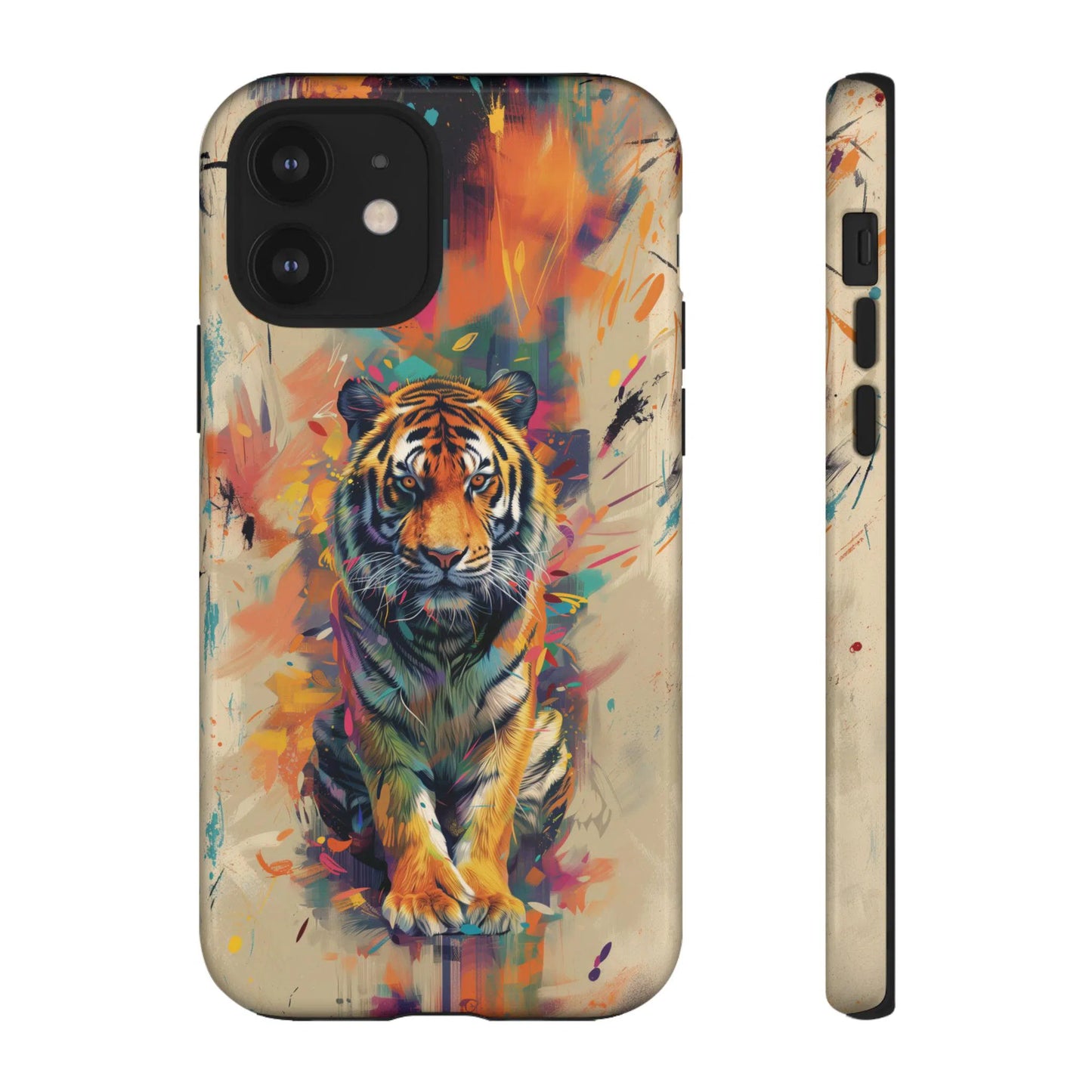 Tiger's Essence: Abstract Art | Tough Case