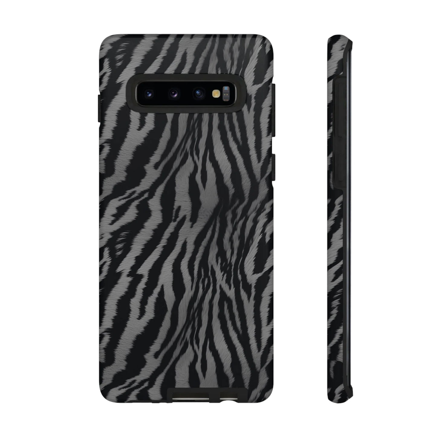 Monochrome Majesty: Tiger Print | Tough Case