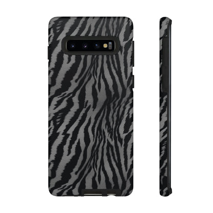 Monochrome Majesty: Tiger Print | Tough Case