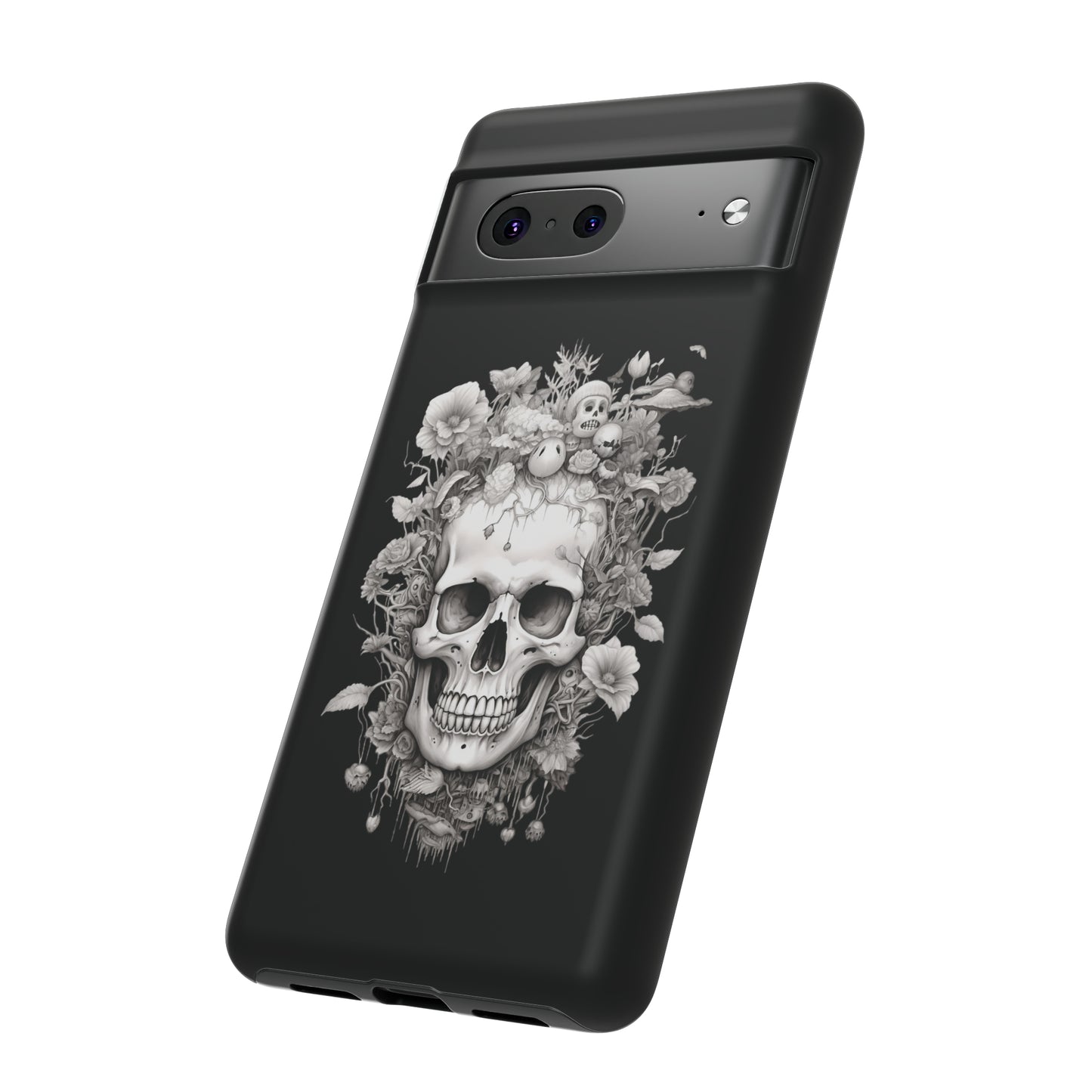 Memento Mori Floral Fusion | Tough Case