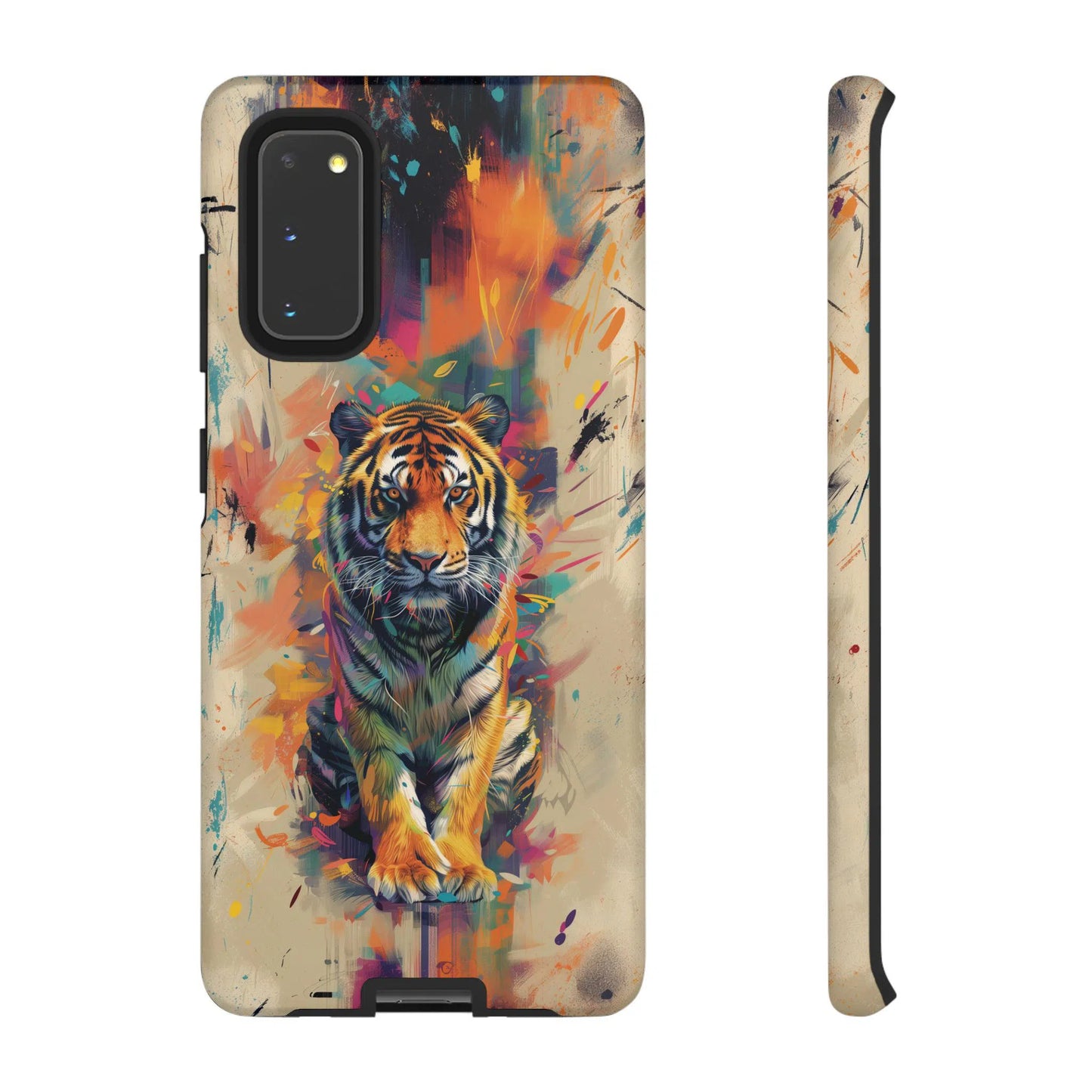 Tiger's Essence: Abstract Art | Tough Case