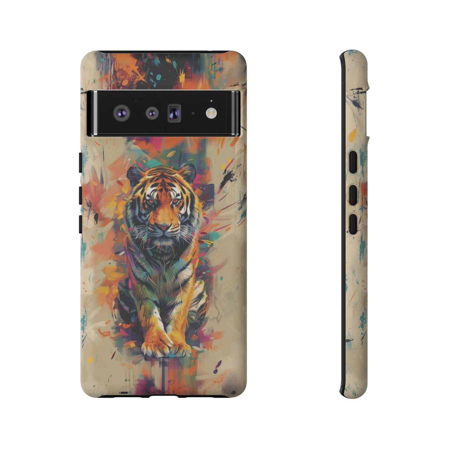 Tiger's Essence: Abstract Art | Tough Case