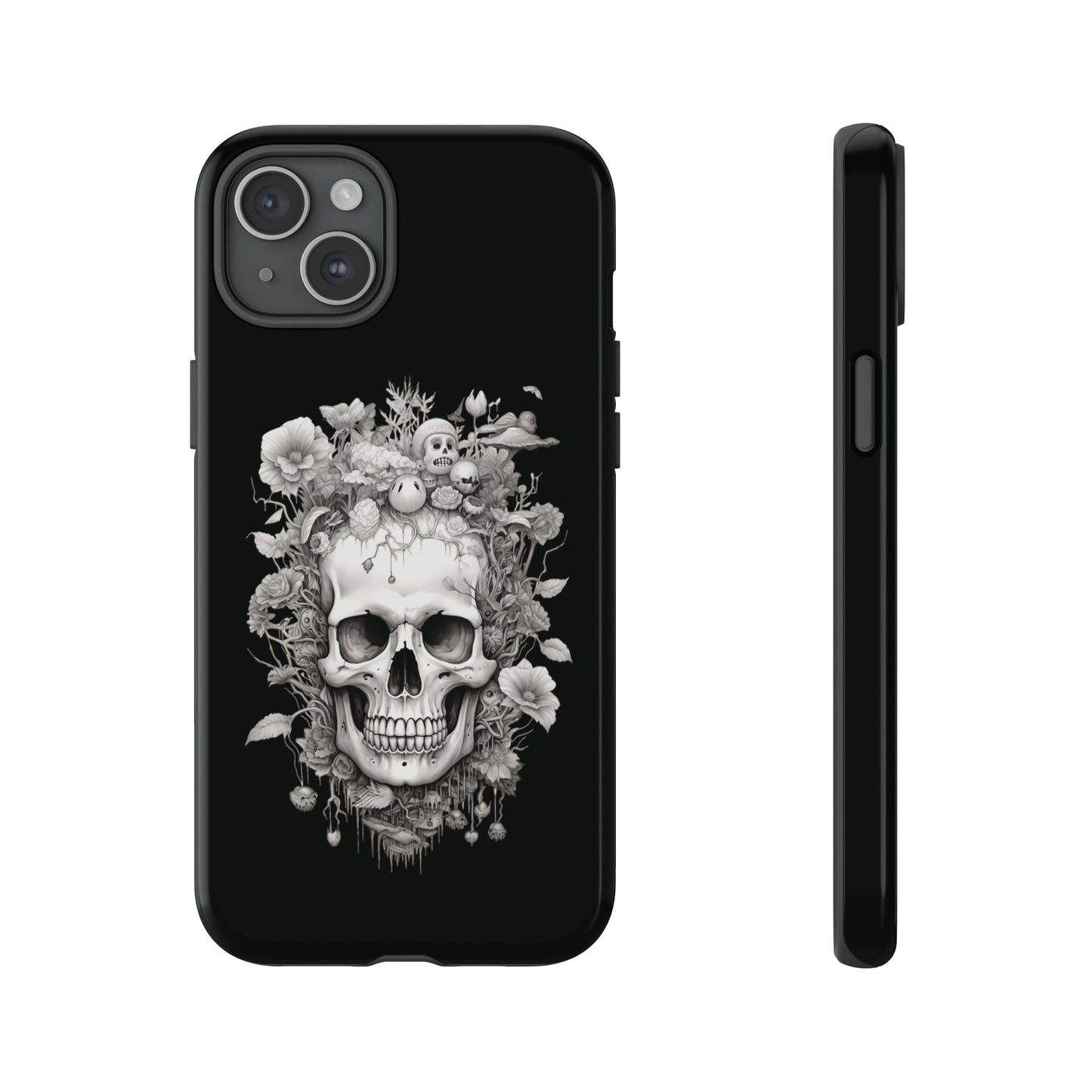 Memento Mori Floral Fusion | Tough Case