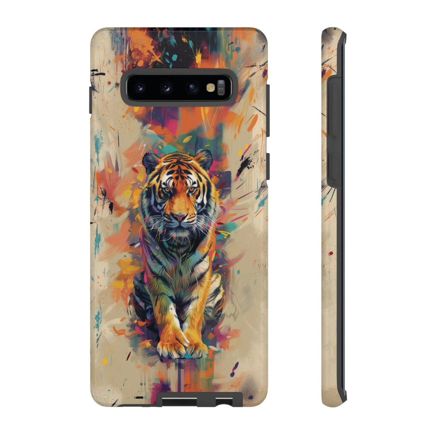 Tiger's Essence: Abstract Art | Tough Case