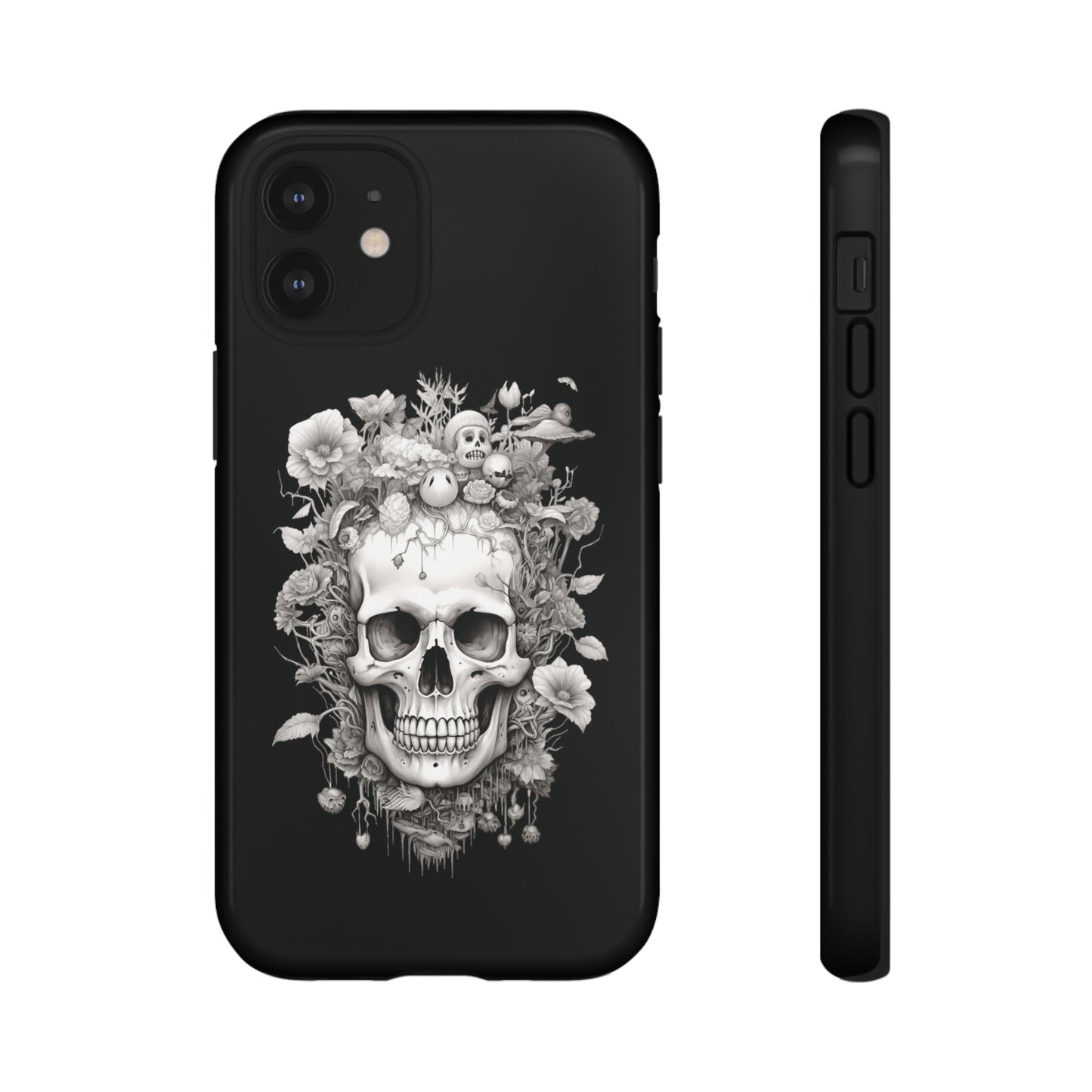 Memento Mori Floral Fusion | Tough Case