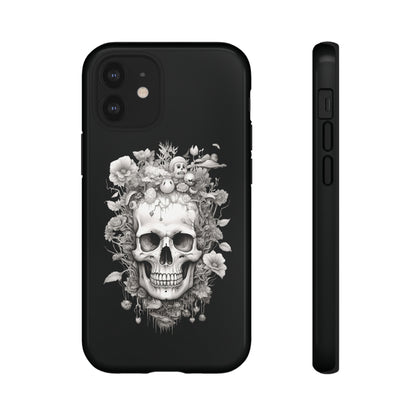 Memento Mori Floral Fusion | Tough Case