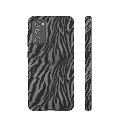 Monochrome Majesty: Tiger Print | Tough Case