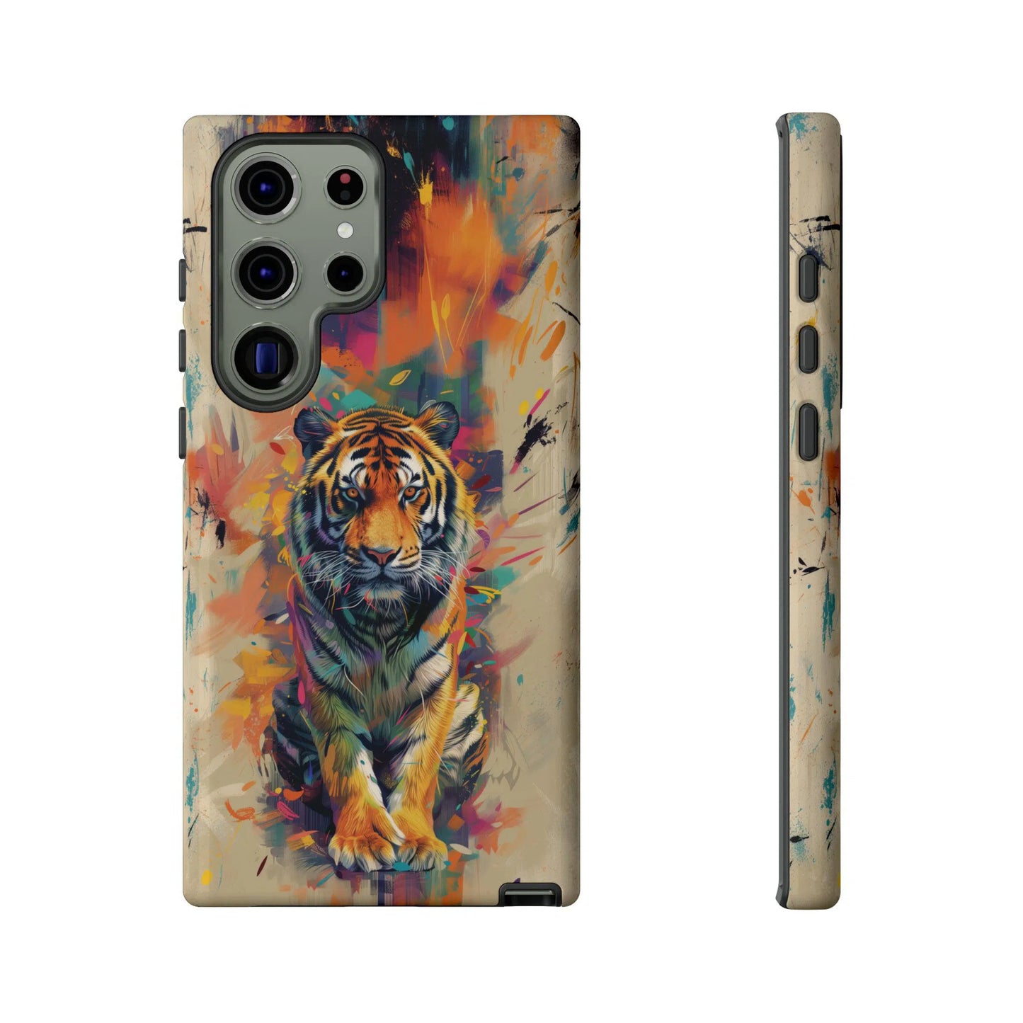 Tiger's Essence: Abstract Art | Tough Case