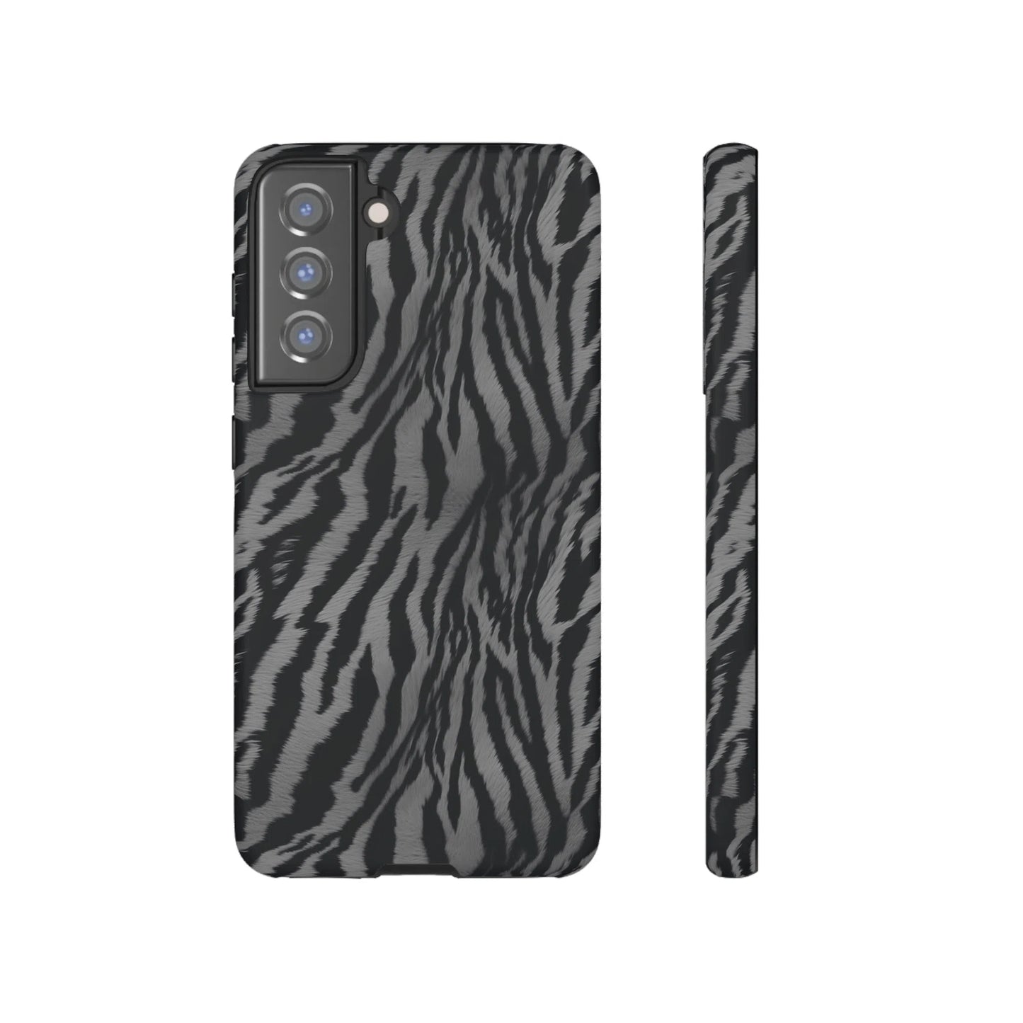 Monochrome Majesty: Tiger Print | Tough Case