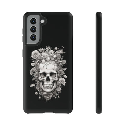 Memento Mori Floral Fusion | Tough Case