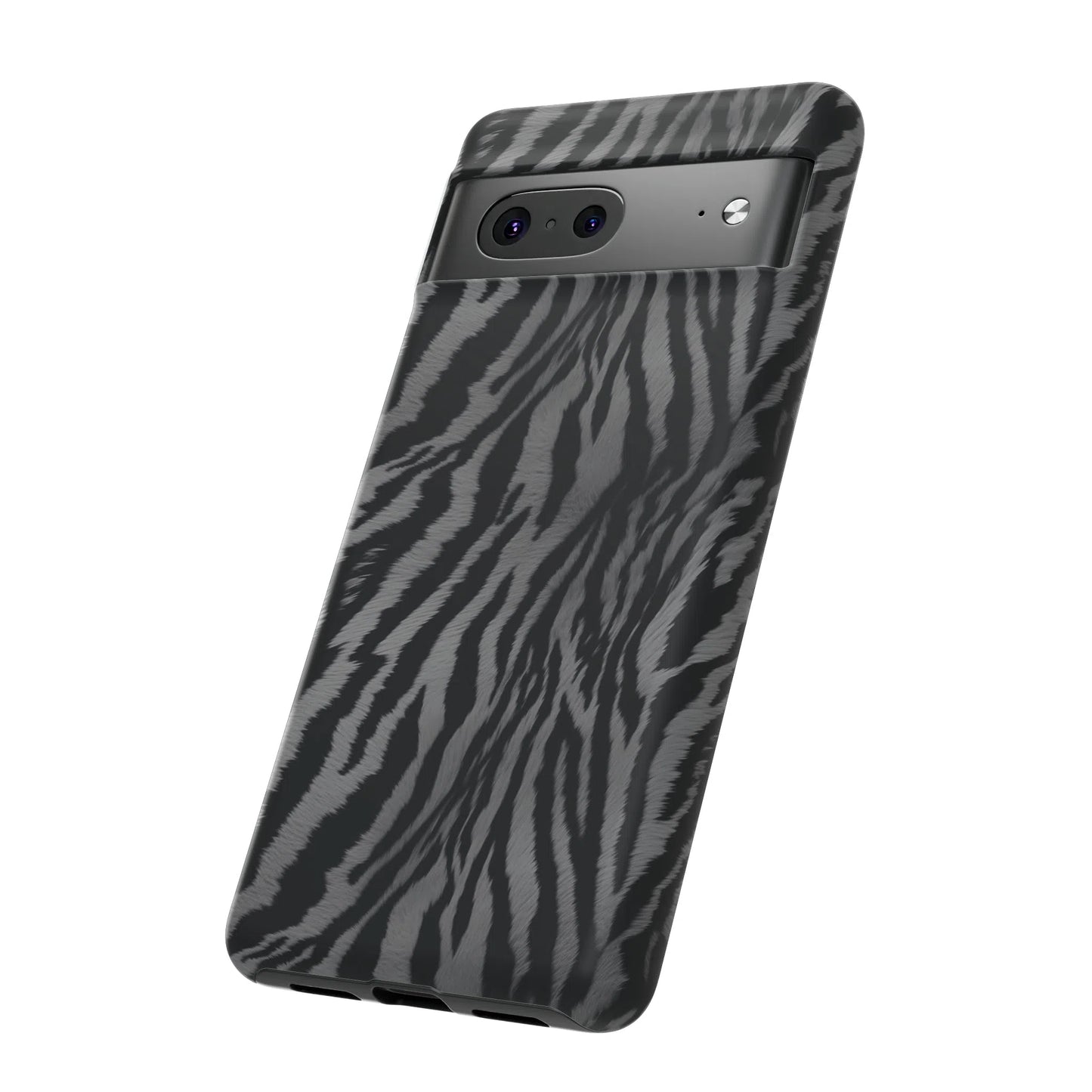 Monochrome Majesty: Tiger Print | Tough Case