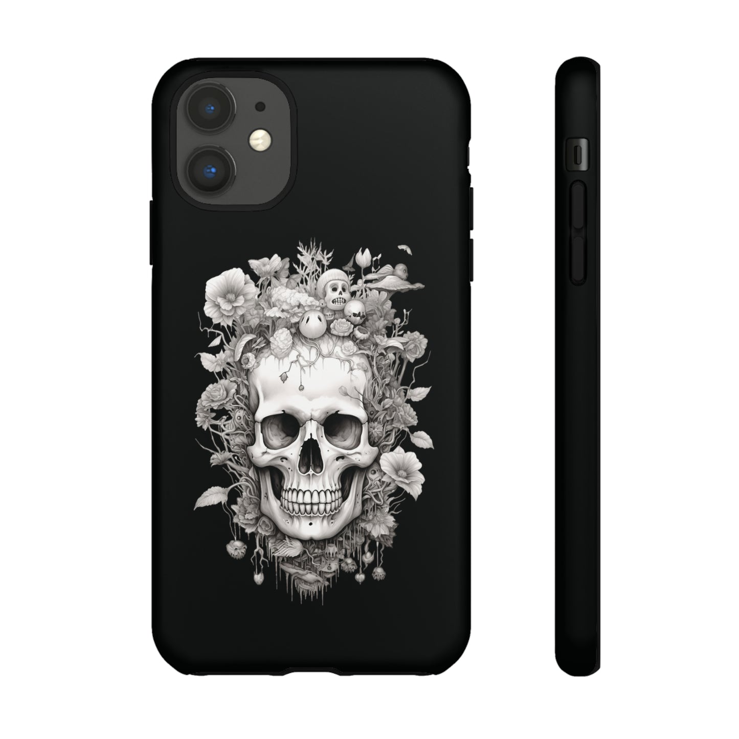 Memento Mori Floral Fusion | Tough Case