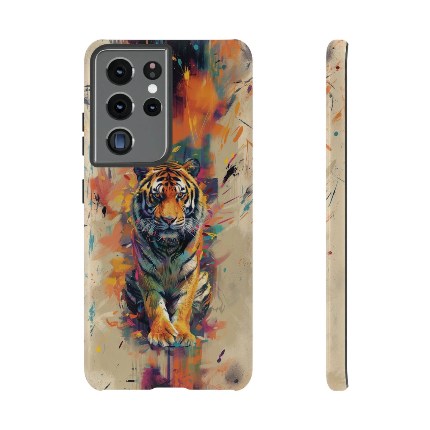 Tiger's Essence: Abstract Art | Tough Case