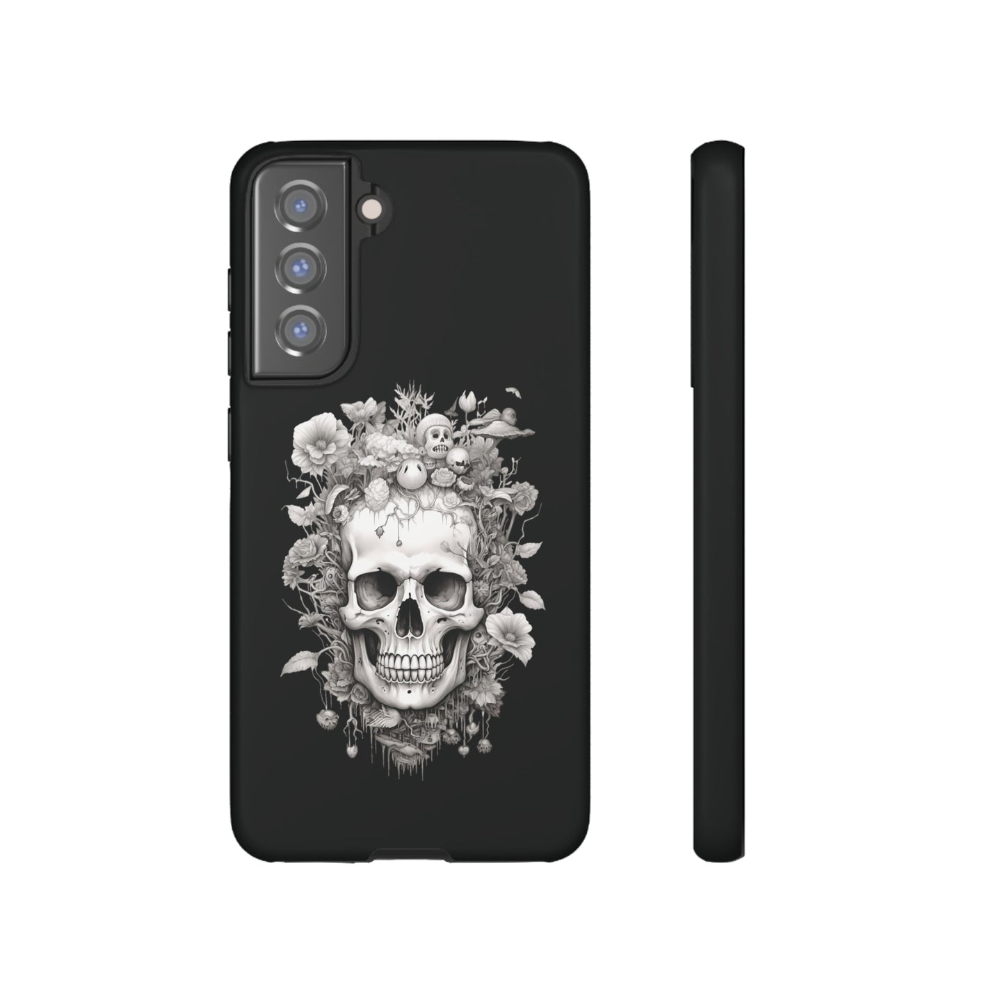 Memento Mori Floral Fusion | Tough Case