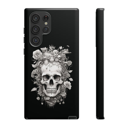 Memento Mori Floral Fusion | Tough Case