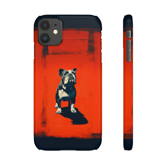 Canine Cool: The Bulldog Statement | Snap Case