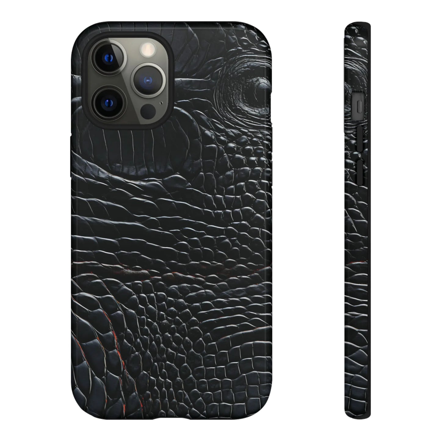 Croco Noir | Tough Case